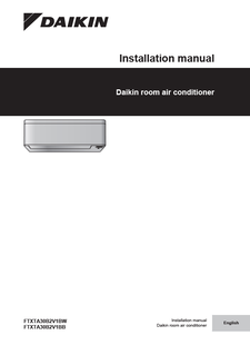 FTXTA-BW,FTXTA-BB_Installation manual_3PEN482320-12U_English download